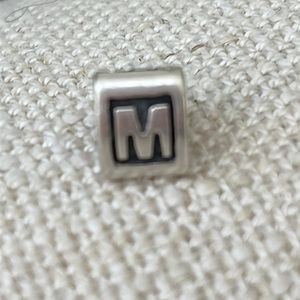Pandora “M” charm